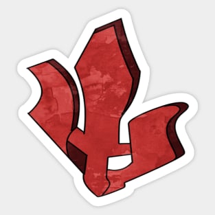 Hades Symbol - Ares Sticker